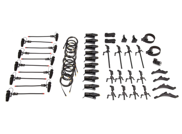 DPA 4099 CORE Classic Touring Kit 10 Mics and accessories, Loud SPL, Cardb 