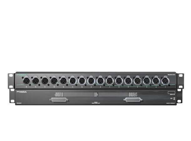 Direct Out BREAKOUT.AN16I Koblingsfelt rack 16 XLR F 
