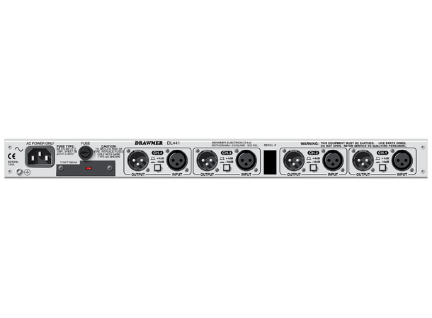 Drawmer DL441 Compressor 4 ch med limiter 
