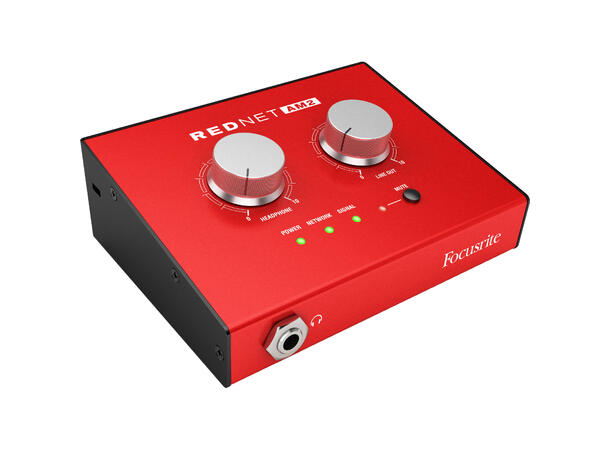 Focusrite RedNet AM2 Monitor interface hodetelefon og 2 x XLRM 