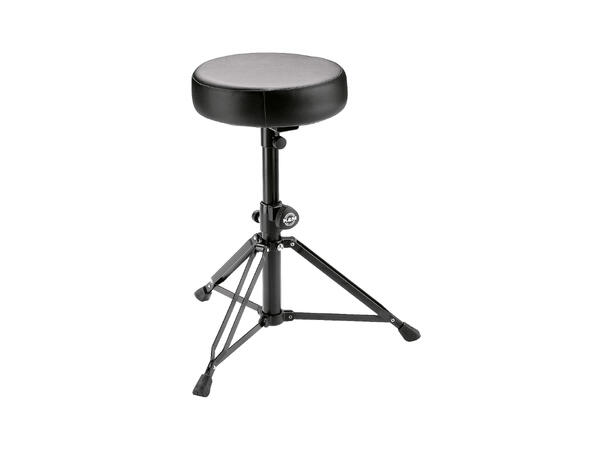 K&M 14015 Throne trommestol Sort skinn 