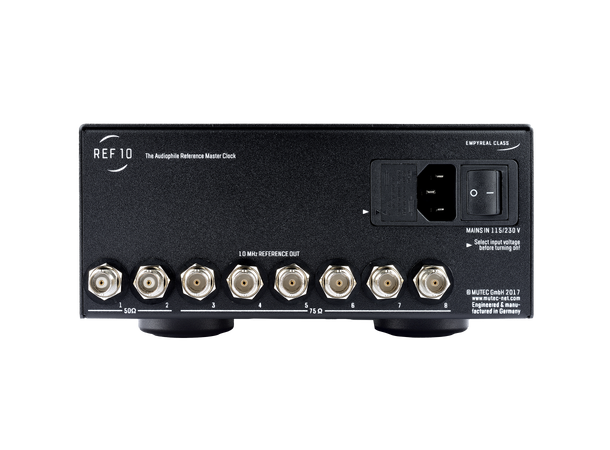 MUTEC REF10 Black 10 MHz Reference Master Clock 
