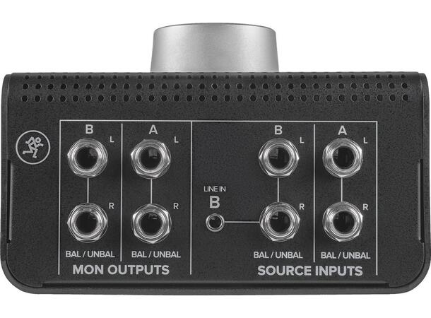 Mackie Big Knob Passive Volume/Monitor Desktrop Controller 2x2