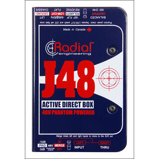 Radial J48 Phantom Powered Active Direct Box