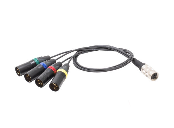 Schoeps AK SURROUND M/4U MINIATURE MULTI-PIN TO XLR-3 