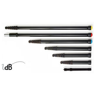 VDB L QT Boompole 80-384cm Quarter-turn boompole 6 sections