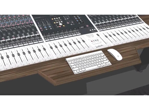 Audient ASP 8024HE EXTARM Utvidet panel for mus og tastatur 