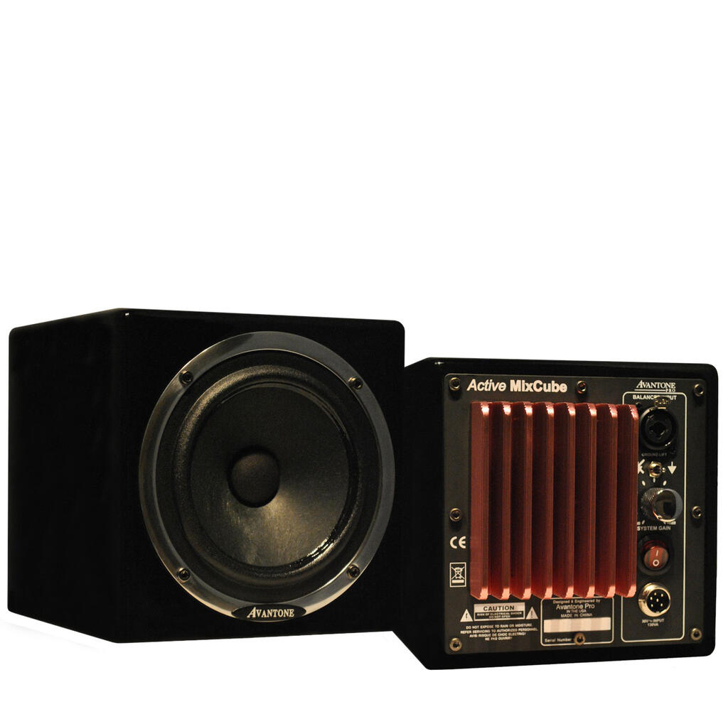 Avantone Mixcubes Aktiv Mono (black) Single speaker ProlydD4