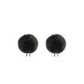 Bubblebee The Twin Windbubbles BK LAV Size 2, Black 2 stk. Vindhette