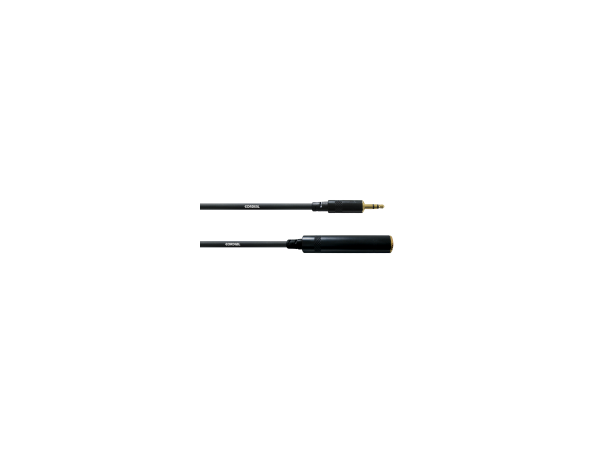 Cordial minijack-st.jack M-F 3m INTRO 3,5mm minijack han/6,3mm jack hun 