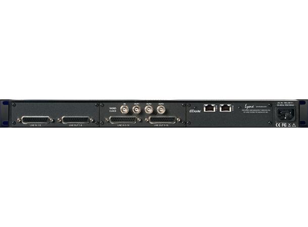 Lynx Aurora(n) 16 Dante 16-channel 24-bit/192 kHz AnalogI/O 