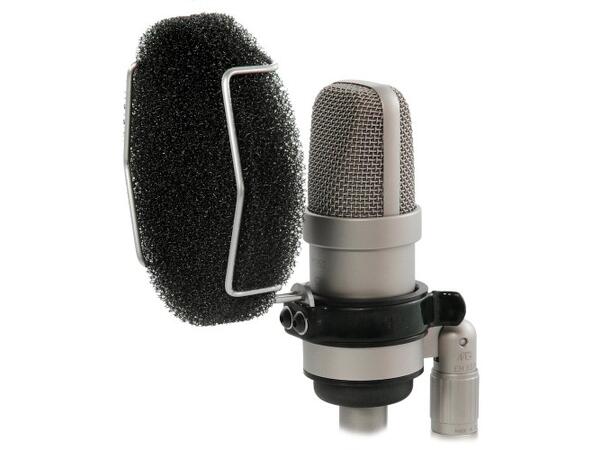 Microtech Gefell M 930 Radioset Nickel Cardioid med EH93P oppheng og popfilter 