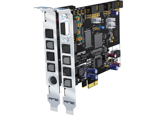 RME HDSPe RayDAT Lydkort 24 Bit/192 kHz, 36 i/o, PCIe  4xADAT 