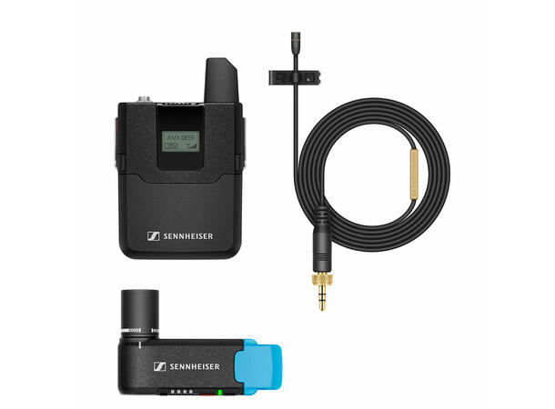 Sennheiser AVX-MKE-2 Pro System Digital Trådløs Lavalier Mikrofon Sett 