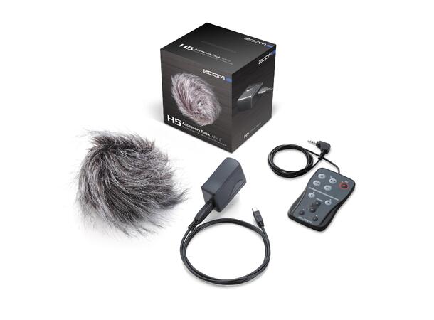 Zoom APH-5 tilbehørspakke til Zoom H5 Fjernkontroll, vindhette og USB AC power 