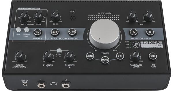 Studio monitor shop volume knob