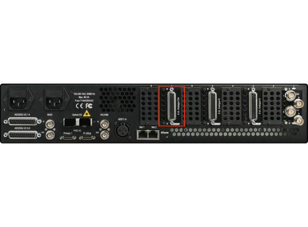 AVID Pro Tools | MTRX Pristine 8 DA kort 8 kanaler DA kort. 25 pin D-Sub ut 