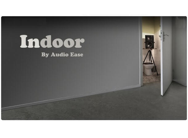 Audio Ease Indoor 2 Postprod plugin AAX/AAX DSP, Opp til 9.1 støtte 
