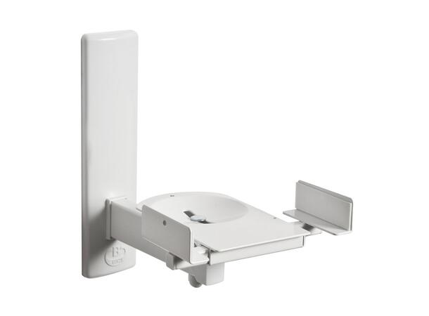 B-Tech BT77 høyttaler veggstativ hvit (par) hvit  (max25 kg) 