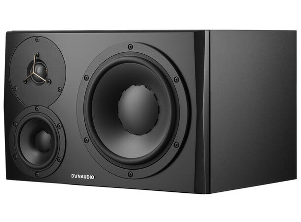 Dynaudio Pro LYD 48 svart - (2 stk, L+R) 32Hz-21kHz, 2x50W H/MF + 80W LF Class-D