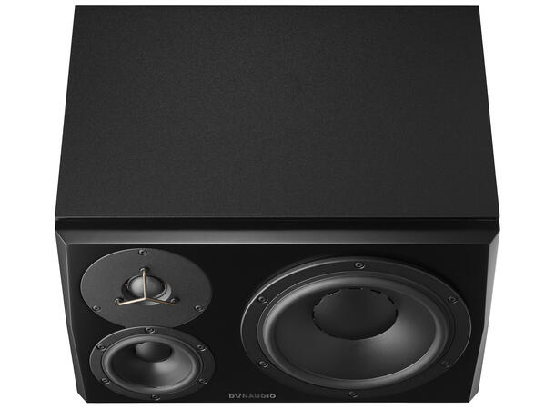 Dynaudio Pro LYD 48 svart - (2 stk, L+R) 32Hz-21kHz, 2x50W H/MF + 80W LF Class-D