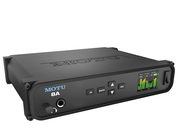 MOTU 8A TB & USB2 Audio interface AVB Ethernet, TB & USB2, 16 analoge kan.