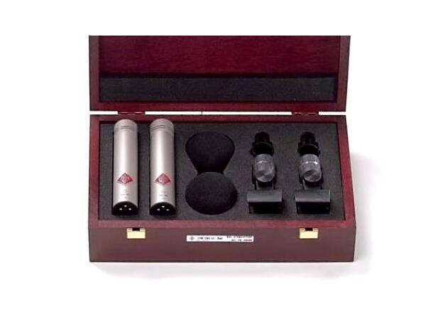 NEUMANN KM 184 Stereo Set kardioide karakteristikk, nickel farget 