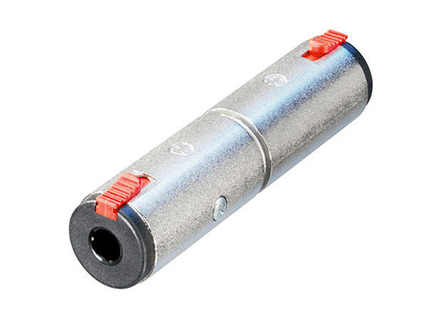 Neutrik overgang stjack-st jack Stereo 1/4" jack - Stereo 1/4" jack 