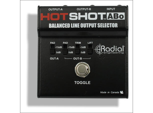 Radial HotShot ABo Line Output Selector