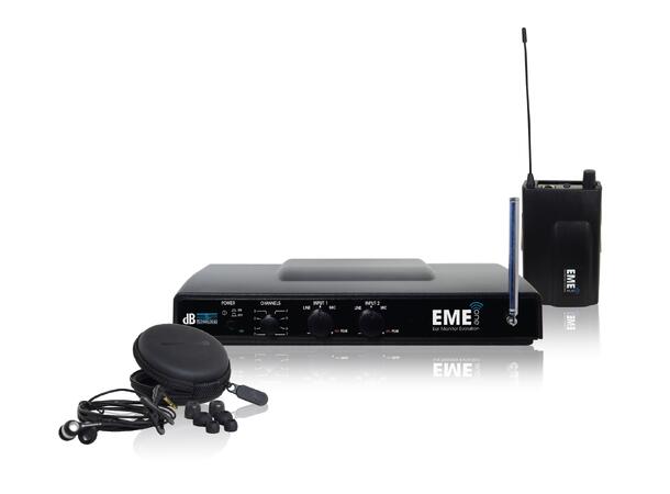 dB Technologies EME One In-ear monitor VHF 170-230 MHz, 8 valgbare kanaler