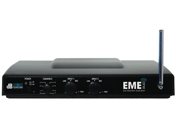 dB Technologies EME One In-ear monitor VHF 170-230 MHz, 8 valgbare kanaler 