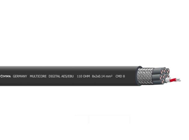 Cordial DB25-XLR-F kabel M-F  5,0m Multikabel DB 25 tascam pin-out- XLR Hun 