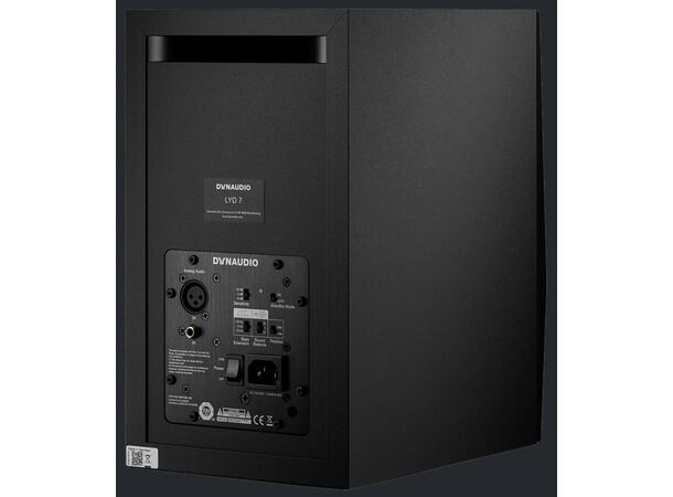 Dynaudio Pro LYD 7 - svart 45Hz-22kHz, 50W+50W Class-D 