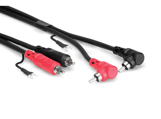 Hosa dual cable ph/ph, Ground Wire 3 m 
