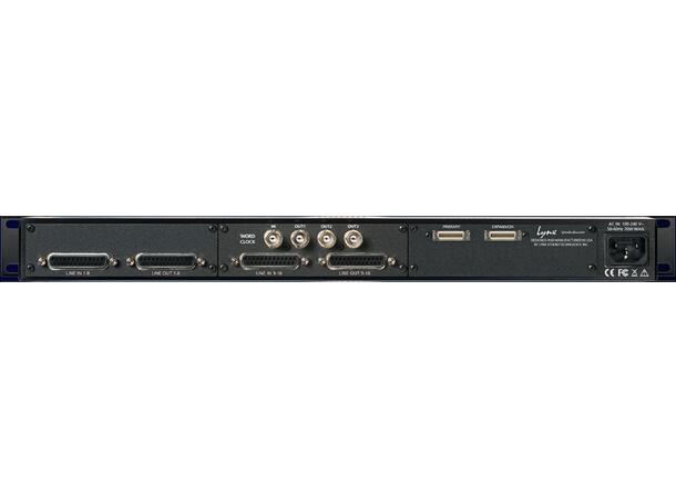 Lynx Aurora(n) 16 HD2 Digilink 16-channel 24-bit/192 kHz AnalogI/O 