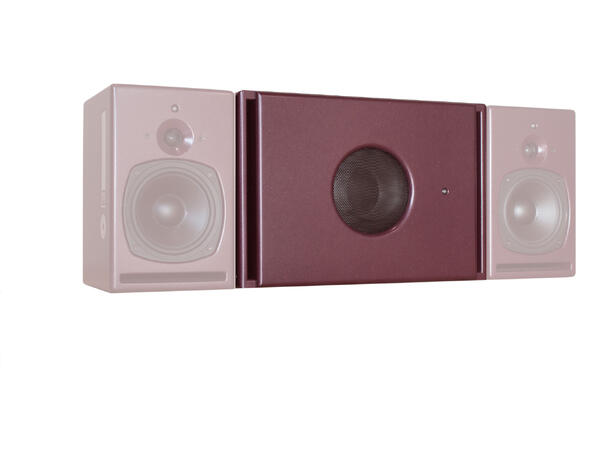 PSI Audio A125-M Aktiv Sub10" (rød) 10" Aktiv sub-woofer SPL 111 