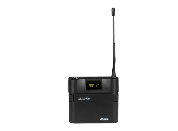 dB Technologies Moving D-B, Bodypack Trådløs sender, lomme/belte 