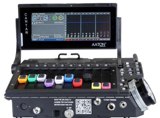 Aaton Digital CantarMini Standard Packag 16 track ultra portable audio mixer-reco