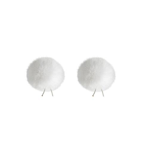 Bubblebee The Twin Windbubbles WH LAV Size 2, White 2 stk. Vindhette