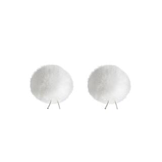 Bubblebee The Twin Windbubbles WH LAV Size 2, White 2 stk. Vindhette