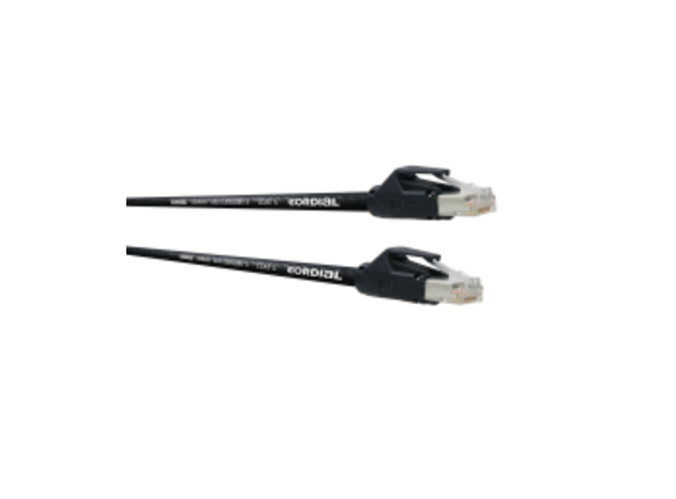 Cordial CAT5 kabel M-M  2,5m ENCORE fleksibel med flettet skjerm 