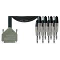 Cordial DB25-TRS kabel M-M  1,5m Multikabel DB 25 tascam pin-out- Jack 3p