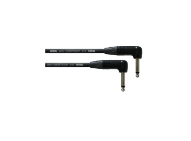 Cordial jack instrumentkabel M-M 0,15m SELECT kabel med 2x vinkel jack 