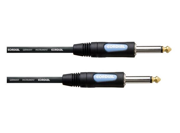Cordial jack instrumentkabel M-M 1,5m ESSENTIALS Instr. kabel jack/jack mono 