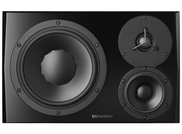 Dynaudio Pro LYD 48 Svart Høyre 32Hz-21kHz, 2x50W H/MF + 80W LF Class-D 