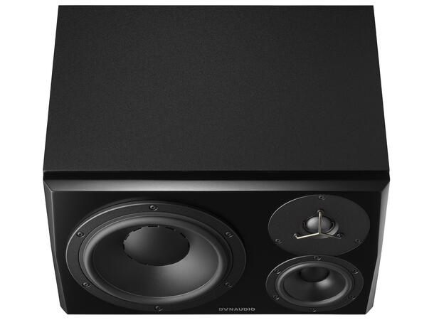 Dynaudio Pro LYD 48 Svart Høyre 32Hz-21kHz, 2x50W H/MF + 80W LF Class-D 
