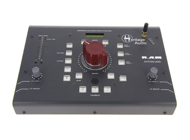 Heritage Audio RAM2000 3 x stereo Monitor Controller Desktop, Bluetooth, 