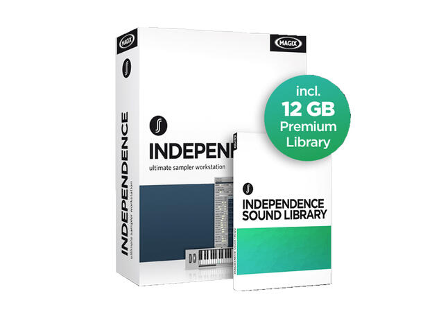 Magix Independence Basic Softsynth Suite-500 patches ELEKTRONISK LEVERING 