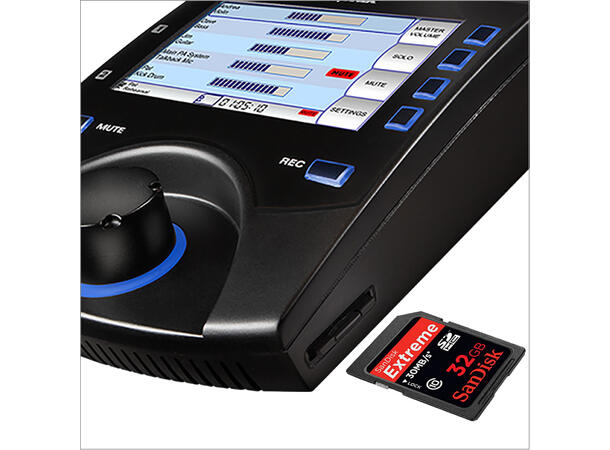 MyMix II Mikser og Opptaker 2 mic/line network inn m/48v,2 linje ut 