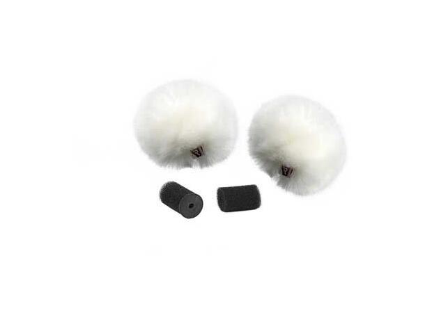 RYCOTE Windjammer Lavalier Pair White 